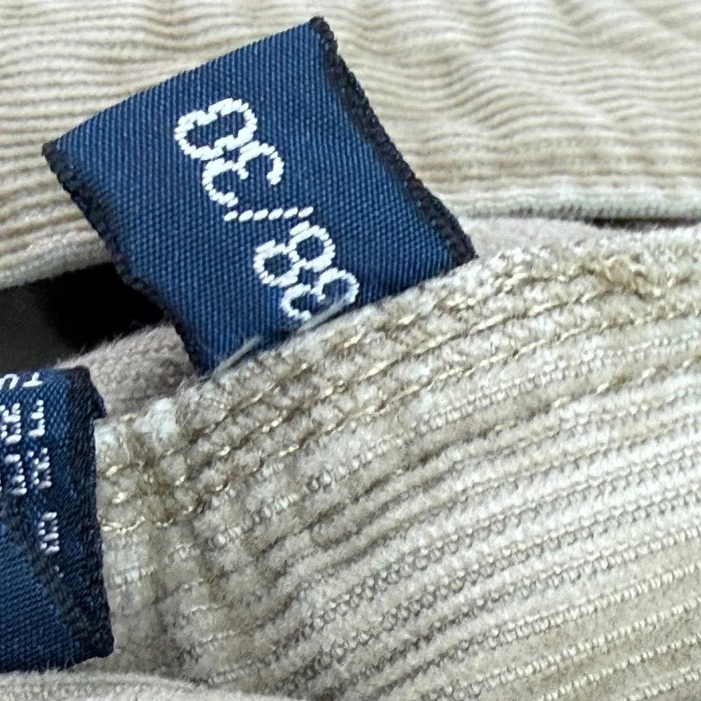 Polo Ralph Lauren‎ Mens Tan Corduroy Pants Straight Fit Size 38x30